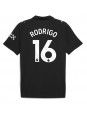 Billige Manchester City Rodri Hernandez #16 Bortedrakt 2025-26 Kortermet